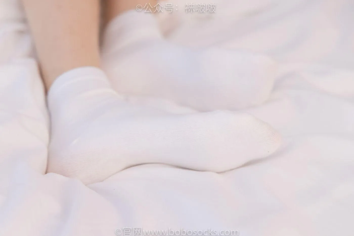 [BoBoSocks袜啵啵]NO.073 稚予-贝壳头、白棉袜、裸足 [145P]插图9